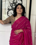 Mustard Kalamkari Smocking Blouse